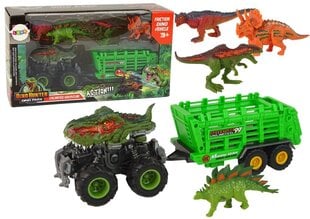 Dinosaurustega sõiduk Lean Toys hind ja info | Mänguasjad poistele | hansapost.ee