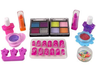 Laste ilukomplekt kohvris Lean Toys, roosa цена и информация | Игрушки для девочек | hansapost.ee