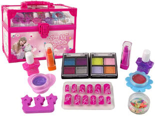 Laste ilukomplekt kohvris Lean Toys, roosa цена и информация | Игрушки для девочек | hansapost.ee