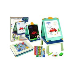 Kahepoolne joonistustahvel 3in1 Lean Toys, roheline price and information | Educational children's toys | hansapost.ee