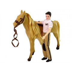 Nukk hobuse ja tarvikutega Lean Toys hind ja info | Mänguasjad tüdrukutele | hansapost.ee