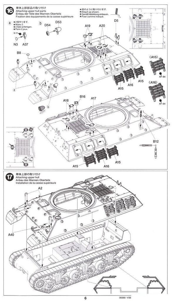 Tamiya - U.S. Tank Destroyer M10 Mid Production, Scale:1/35, 35350 hind ja info | Klotsid ja konstruktorid | hansapost.ee