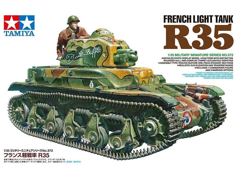 Tamiya - U.S. Tank Destroyer M18 Hellcat, 1/35, 35376 цена и информация | Klotsid ja konstruktorid | hansapost.ee