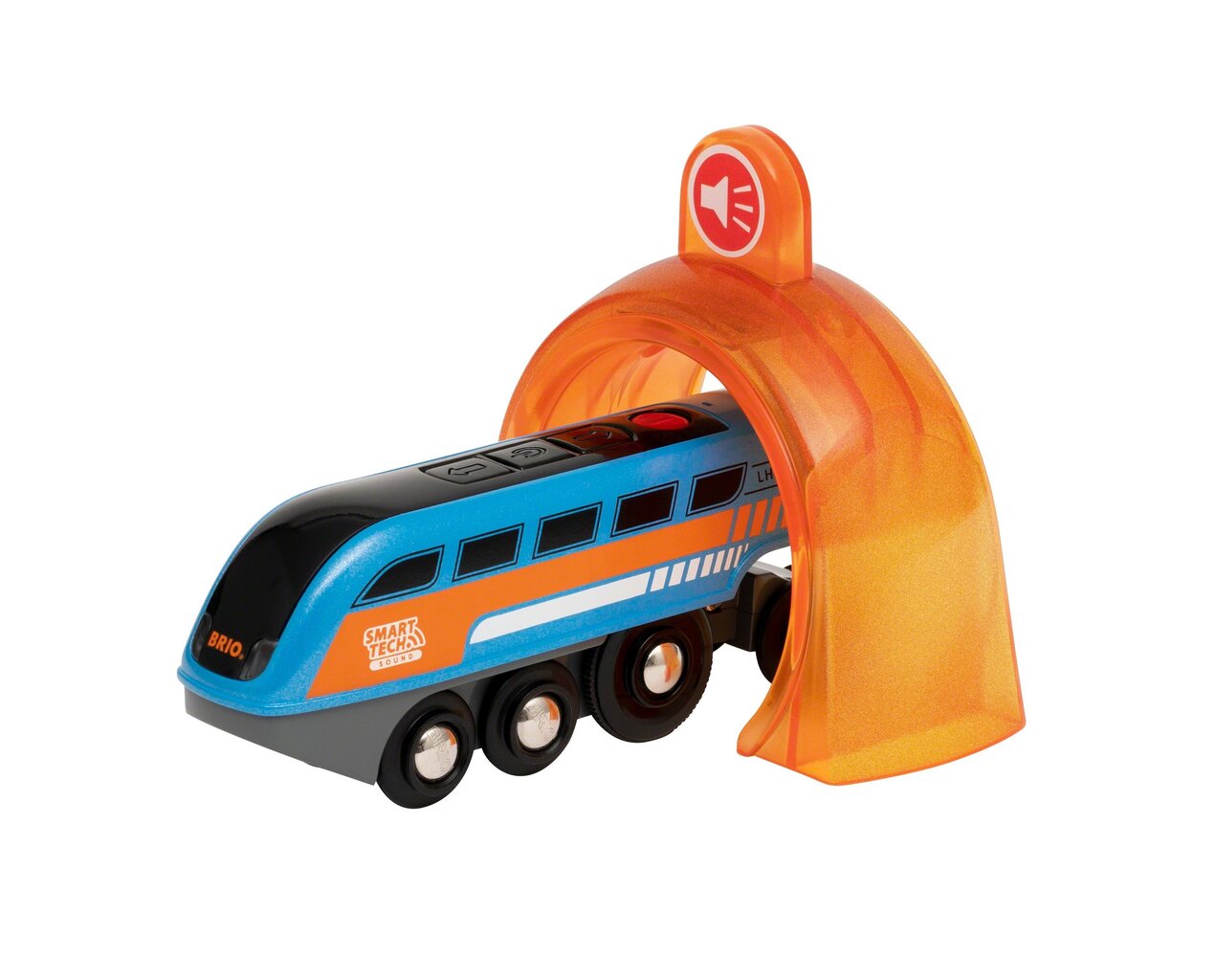 BRIO mängurong WORLD Smart Tech Sound Record & Play Engine Starter Pack, 33971 цена и информация | Mänguasjad poistele | hansapost.ee