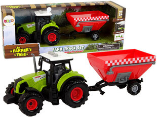 трактор с прицепом, зеленый цена и информация | Игрушки для мальчиков | hansapost.ee