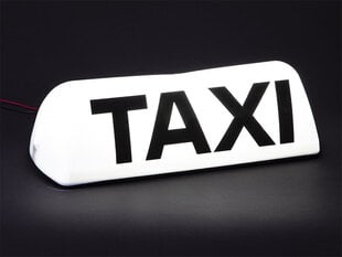Сигнальная лампочка Blow Taxi, белая/черная цена и информация | Настольные лампы | hansapost.ee