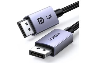Ugreen DisplayPort 2.1, 1m hind ja info | Juhtmed ja kaablid | hansapost.ee