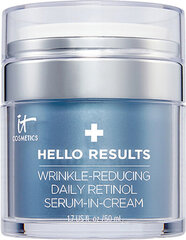 Näokreem Kosmeetika Hello Results Cream Diary Retinol, 50 ml hind ja info | It Cosmetics Parfüümid, lõhnad ja kosmeetika | hansapost.ee