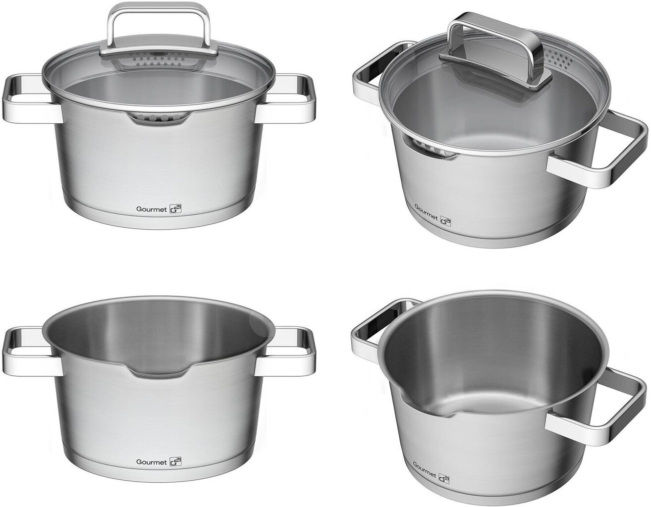 Pottide komplekt G21 Gourmet Magic 60022151, 9 tk hind ja info | Potid | hansapost.ee