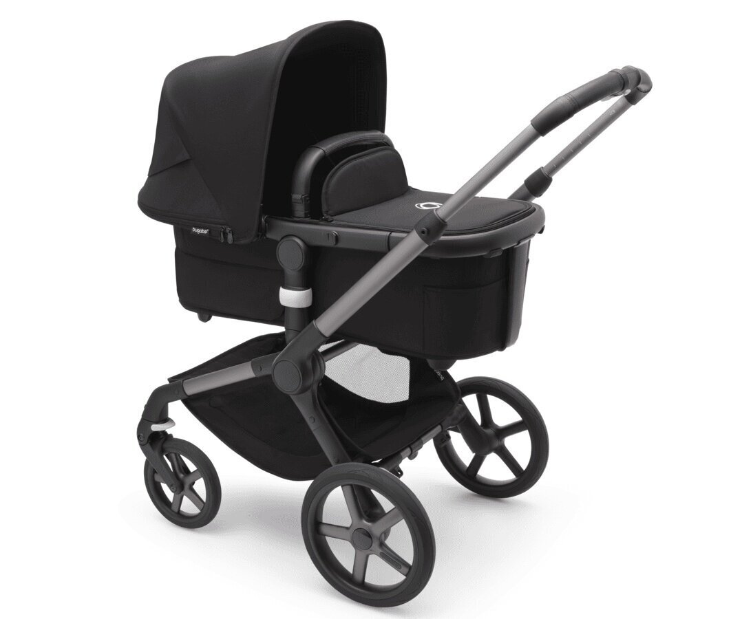 Bugaboo Fox 5 complete Universaalne lapsevanker, Graphite/Midnight Black цена и информация | Vankrid, jalutuskärud | hansapost.ee