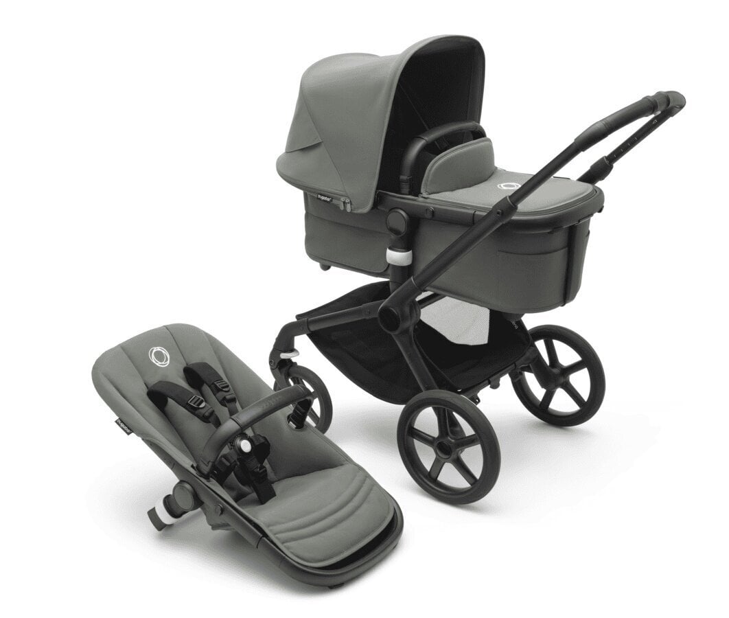 Bugaboo Fox 5 complete Universaalne lapsevanker, Black/Forest Green price and information | Vankrid, jalutuskärud | hansapost.ee