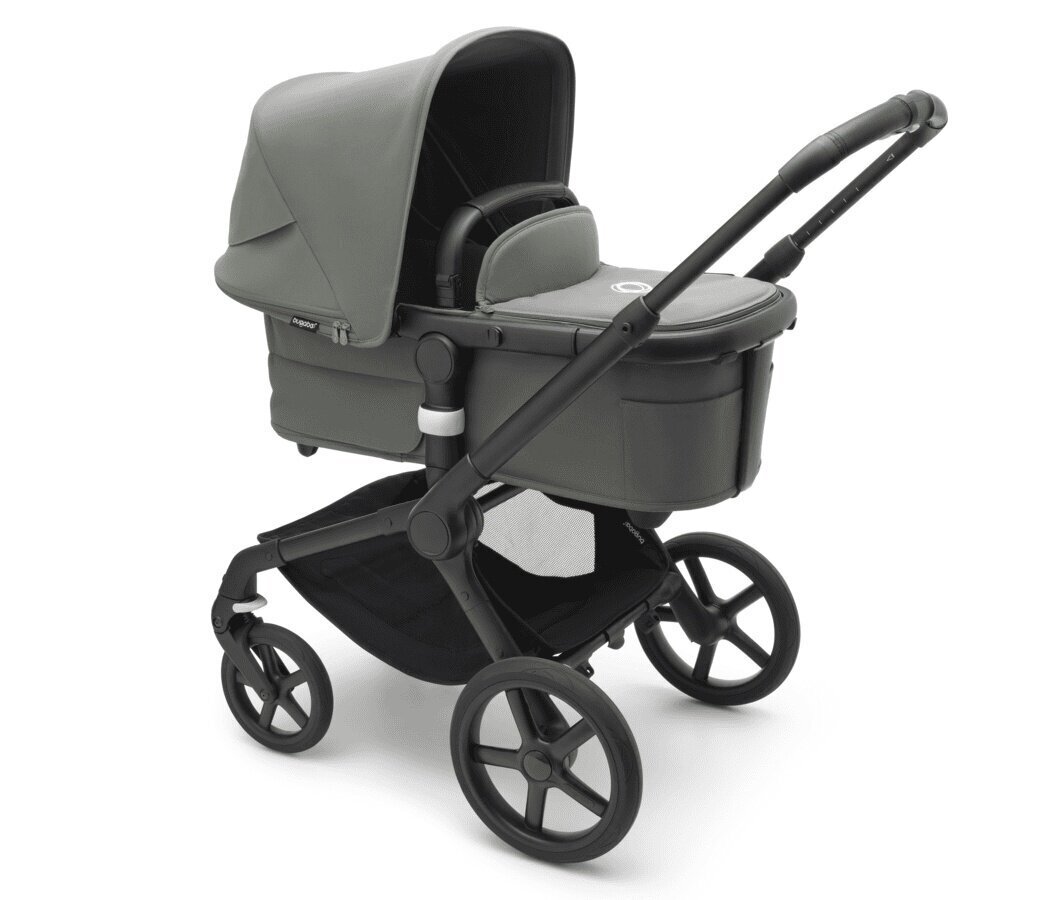 Bugaboo Fox 5 complete Universaalne lapsevanker, Black/Forest Green цена и информация | Vankrid, jalutuskärud | hansapost.ee