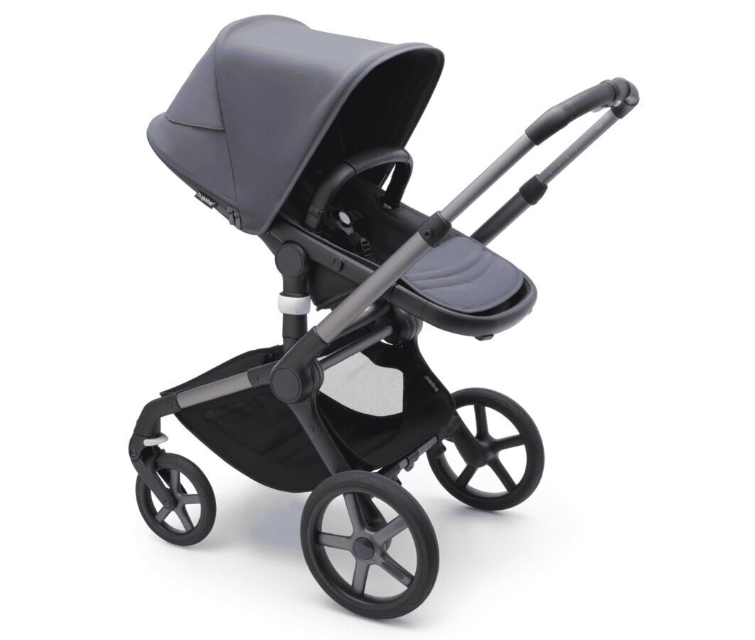 Bugaboo Fox 5 complete Universaalne lapsevanker, Graphite/Stormy Blue hind ja info | Vankrid, jalutuskärud | hansapost.ee