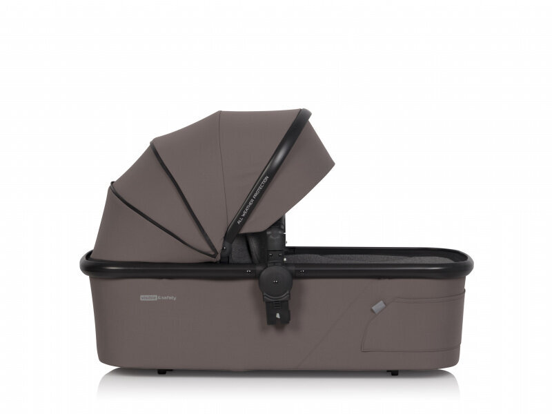 Vankrikorv Euro-cart Crox, Taupe hind ja info | Lapsevankrite tarvikud | hansapost.ee