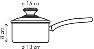 Tescoma Presto pott koos kaanega, Ø 16 cm, 1.4 l hind ja info | Potid | hansapost.ee