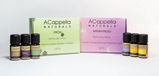 Eeterlike õlide komplekt Acappella rahulikuks uneks, 3x10 ml price and information | Cosmetic and essential oils | hansapost.ee