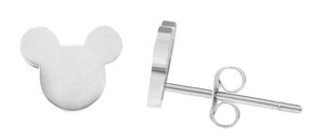 Troli Дизайнерские стальные серьги Микки Маус - мат sTO4042 цена и информация | Серьги | hansapost.ee