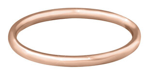 Troli Позолоченное минималистское кольцо из розового золота цена и информация | Кольцо | hansapost.ee