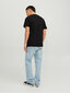 T-särk meestele Jack&Jones Jjtresor 12222044, must hind ja info | T-särgid meestele | hansapost.ee