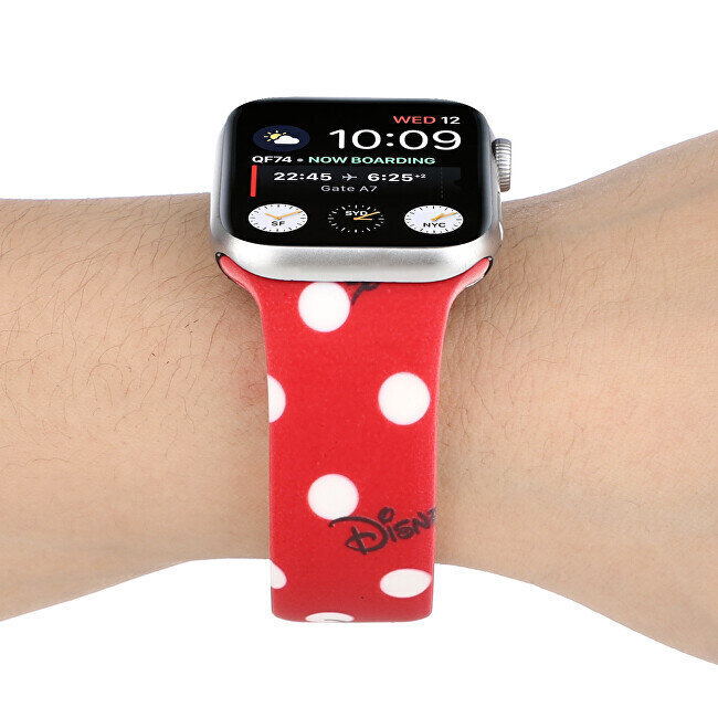 4wrist Silikoonrihm Apple Watchile - Minnie 38/40/41 mm цена и информация | Nutikellade aksessuaarid ja tarvikud | hansapost.ee