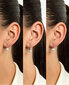 Hõbedased kõrvarõngad naistele Brilio Silver EA409W/410/411 sBS1926-6 hind ja info | Kõrvarõngad | hansapost.ee