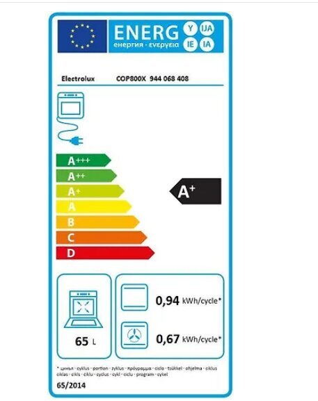 Electrolux COP800X цена и информация | Ahjud | hansapost.ee