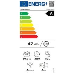 LG F4Y5RYW0WY цена и информация | Стиральные машины | hansapost.ee