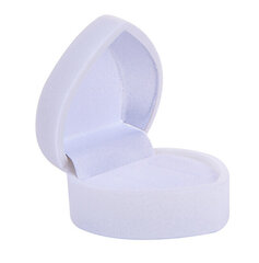 JK Box Kinkekarp väiksema sõrmuse või kõrvarõngaste jaoks Heart F-7 / A1 hind ja info | Kinkekotid, pakkepaberid ja pakkepaelad | hansapost.ee