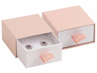 JK Box Пудрово-розовая подарочная коробка для комплекта украшений ДЕ-4/А5/А1 цена и информация | Подарочные упаковки | hansapost.ee