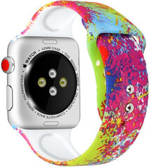 4wrist Silikoonrihm Apple Watchile - 63 42/44/45 mm цена и информация | 4wrist Умные часы и браслеты | hansapost.ee