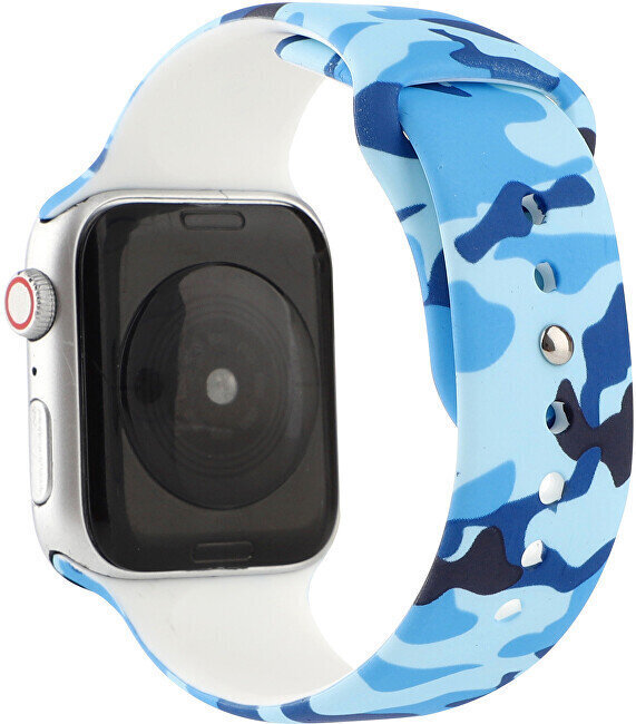 4wrist Silikoonrihm Apple Watchile - 42 42/44/45 mm цена и информация | Nutikellade aksessuaarid ja tarvikud | hansapost.ee