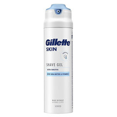 Raseerimisgeel Gillette Ultra Sensitive 200 ml hind ja info | Raseerimisvahendid | hansapost.ee