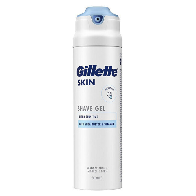 Raseerimisgeel Gillette Ultra Sensitive 200 ml цена и информация | Raseerimisvahendid | hansapost.ee