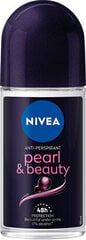 Deodorant Nivea Pearl & Beauty Black, 50 ml цена и информация | Дезодоранты | hansapost.ee