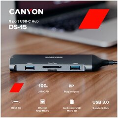 Canyon DS-15 price and information | USB adapterid ja jagajad | hansapost.ee