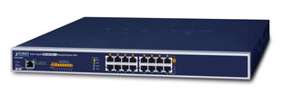 PLANET UPOE-800G network switch Managed Gigabit Ethernet (10/100/1000) Power over Ethernet (PoE) Blue цена и информация | Адаптеры и USB-hub | hansapost.ee