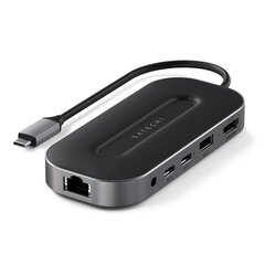 Satechi USB-4 Multiport + 2,5G Ethernet, tumehall - USB-jaotur hind ja info | USB adapterid ja jagajad | hansapost.ee