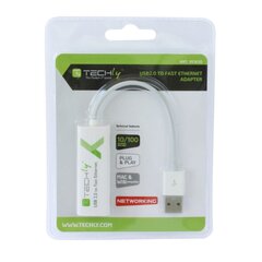 Techly Idata ADAP-USB2TY2 hind ja info | USB adapterid ja jagajad | hansapost.ee