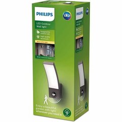 Настенный уличный светильник с датчиком движения Philips MyGarden Splay цена и информация | Philips Товары для сада | hansapost.ee