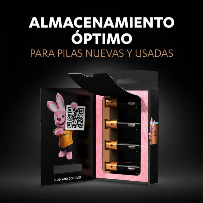 DURACELL DURACELL OPTIMUM 200 AKALINE AKU AAA LR03 4 ÜKSIK hind ja info | Patareid | hansapost.ee