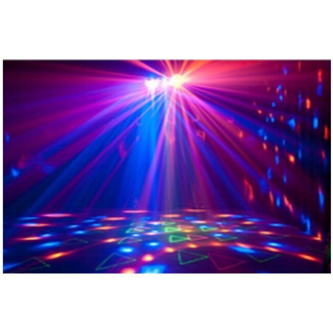 Light4Me Derby Mix Strobo Laser multiefekt disko LED цена и информация | Peokaunistused ja dekoratsioonid | hansapost.ee