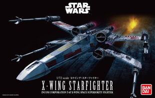 Конструктор Revell - X-Wing Starfighter, 1/72, 01200 цена и информация | Конструкторы и кубики | hansapost.ee