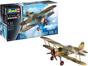 Revell - Gloster Gladiator Mk. II, 1/32, 03846 цена и информация | Конструкторы и кубики | hansapost.ee