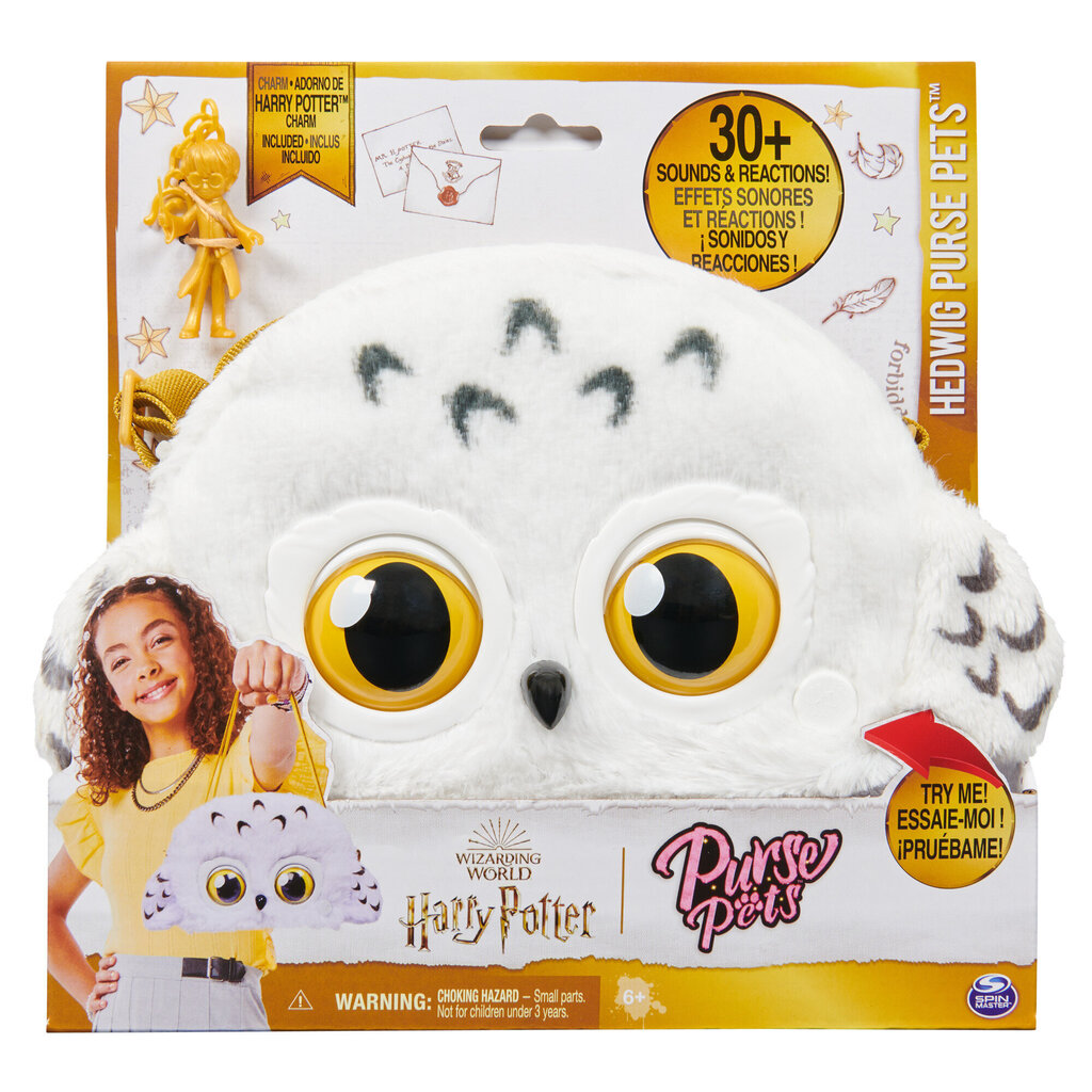 Kott tüdrukutele Spin Master Wizarding World Harry Potter Hedwig Purse Pets цена и информация | Mänguasjad tüdrukutele | hansapost.ee