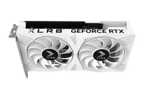 PNY GeForce RTX 4060 OC XLR8 Verto DF White Edition (VCG40608DFWXPB1-O) hind ja info | Videokaardid | hansapost.ee