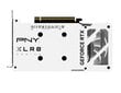 PNY GeForce RTX 4060 OC XLR8 Verto DF White Edition (VCG40608DFWXPB1-O) цена и информация | Videokaardid | hansapost.ee