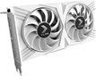 PNY GeForce RTX 4060 OC XLR8 Verto DF White Edition (VCG40608DFWXPB1-O) цена и информация | Videokaardid | hansapost.ee