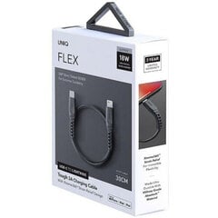 Uniq Flex Nylon hind ja info | Mobiiltelefonide kaablid | hansapost.ee