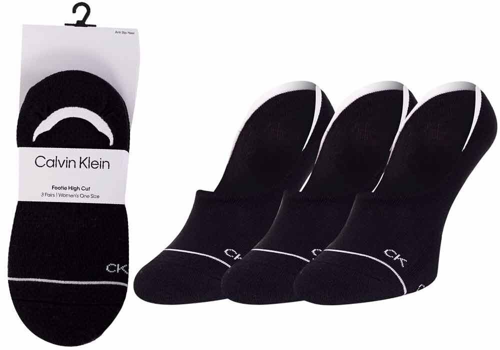 Calvin Klein naiste sokid 3pk, must hind ja info | Sokid naistele | hansapost.ee