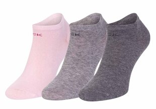 Calvin Klein naiste sokid 3pk, heleroosa-hall hind ja info | Sokid naistele | hansapost.ee